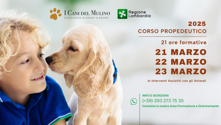 CORSO PROPEDEUTICO IAA – 21, 22 e 23 MARZO 2025