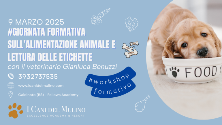 PARLIAMO DI ALIMENTAZIONE ANIMALE – DOMENICA 9 MARZO