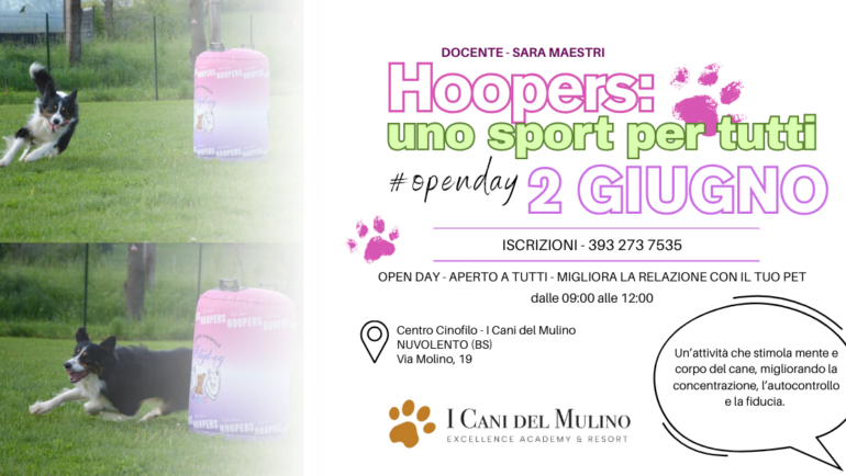 HOOPERS: UNO SPORT PER TUTTI | LUNEDÌ 2 GIUGNO #OPENDAY