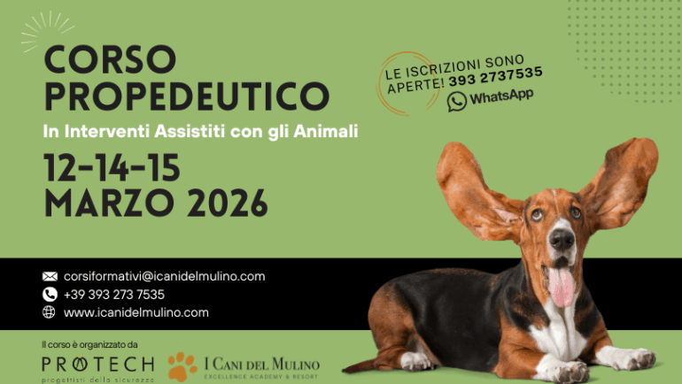 Corso Propedeutico IAA – Giovedì 12 Marzo 2026