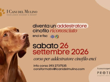 CORSO PER ADDESTRATORE CINOFILO ENCI