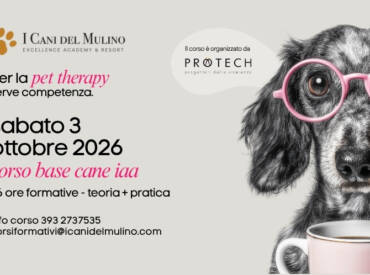 CORSO BASE CANE IAA – 3 OTTOBRE 2026