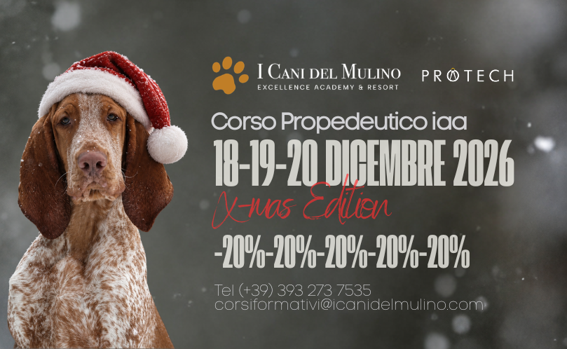 Corso Propedeutico IAA – Interventi Assistiti con gli Animali | Edizione speciale dicembre 2026